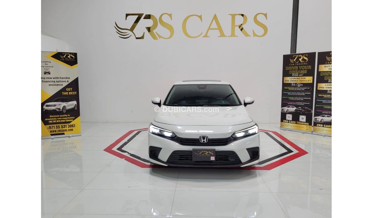 هوندا سيفيك AED 900 P.M | 2022 HONDA CIVIC EX | American Specs