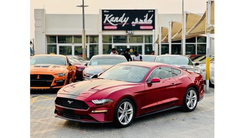 Ford Mustang EcoBoost Premium MONTHLY 1200/- AED | 0% DP | Digital Cluster | Memory Seats | # 26430