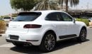 بورش ماكان أس PORSCHE MACAN S 2017 GCC FULL OPTION SINGLE OWNER IN MINT CONDITION