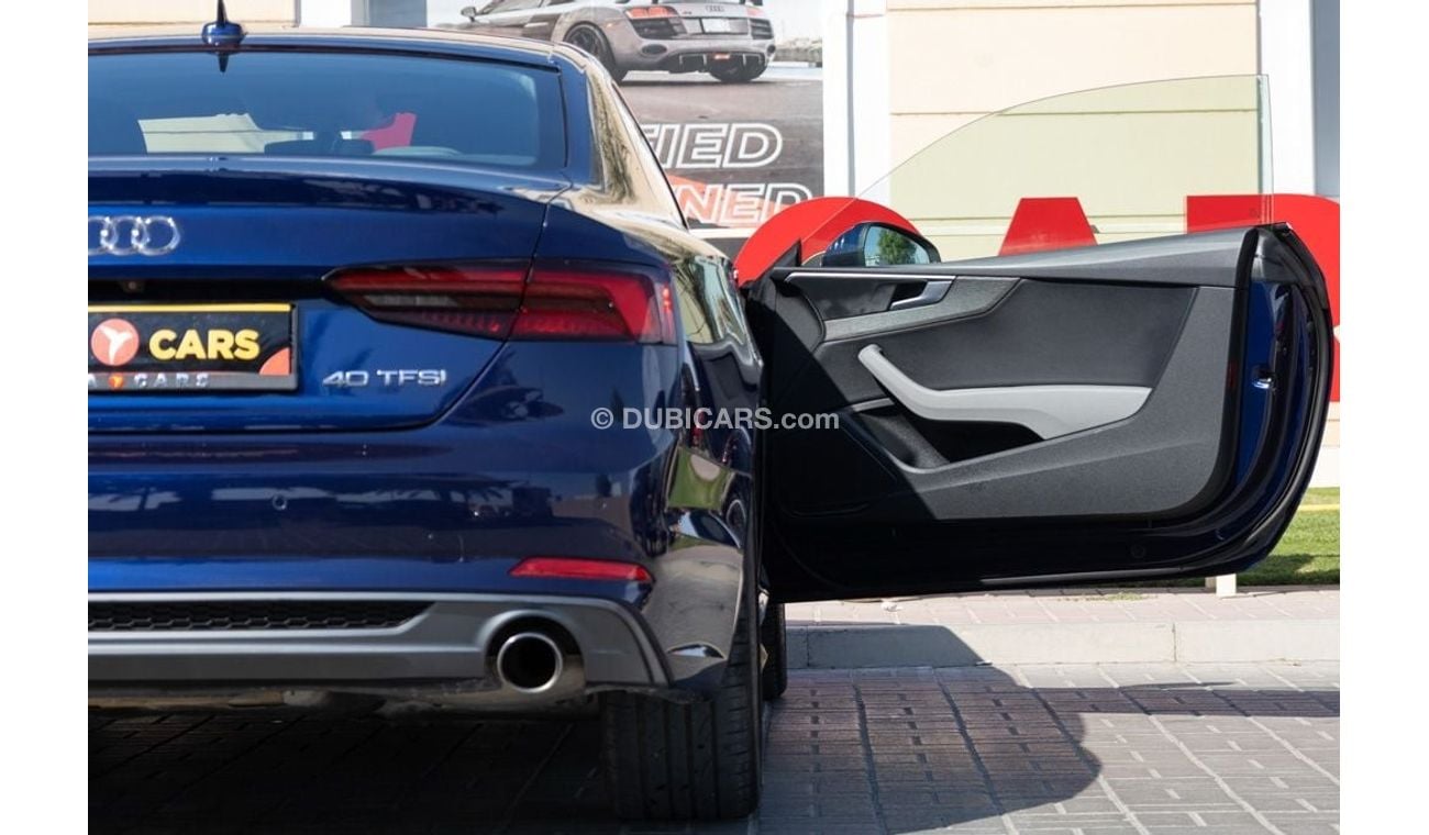 Audi A5 40 TFSI S Line 2.0L Audi A5 40TFSI S-Line 2019 GCC under Warranty with Flexible Down-Payment.