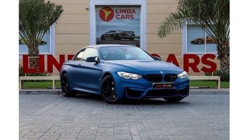 BMW M4 Std BMW M4 Convertible 2016 GCC under Warranty with Flexible Down-Payment/ Flood Free.