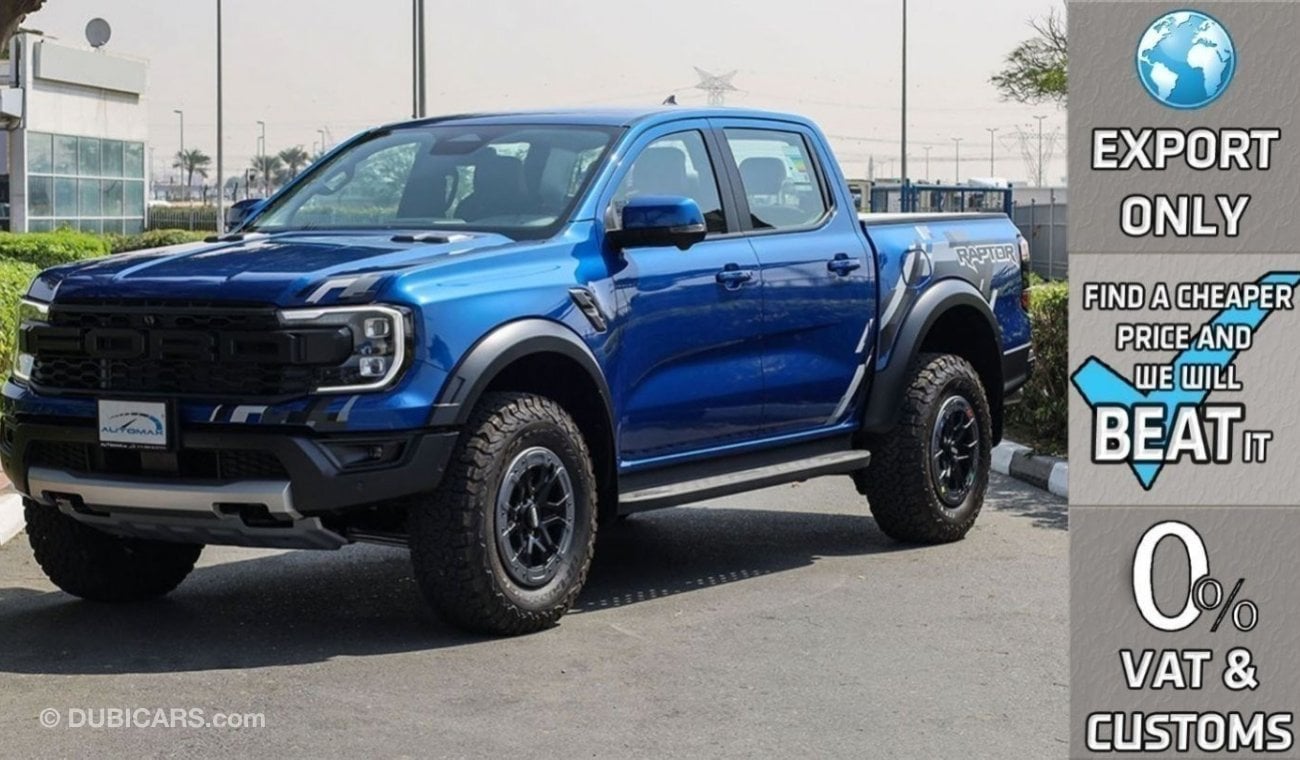 فورد رينجر رابتور V6 3.0L Ecoboost 4X4 , 2024 GCC , 0Km , (ONLY FOR EXPORT)