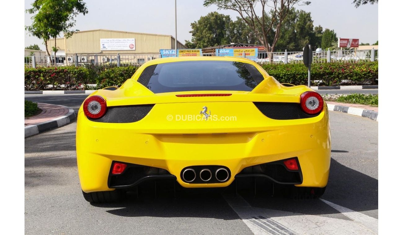 فيراري 458 Std 4.5L GCC SPEC NEAT AND CLEAN