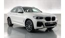 بي أم دبليو X4 xDrive 30i M Sport | ضمان مجاني لمدة عام | 0 دفعة أولى