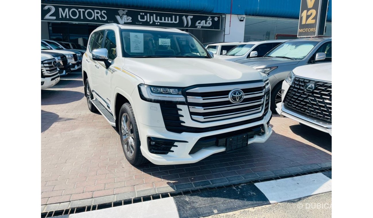 تويوتا لاند كروزر TOYOTA LANDCRUISER VXR 3.5 TWINTURBO 4YEARS WARRANTY FROM ALFUTTAIM