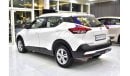 Nissan Kicks EXCELLENT DEAL for our Nissan Kicks ( 2020 Model ) in White Color GCC Specs