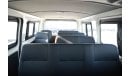 تويوتا هاياس 2024 Toyota Hiace 2.5 15str Standard Roof - أبيض من الداخل رمادي داكن | للتصدير فقط