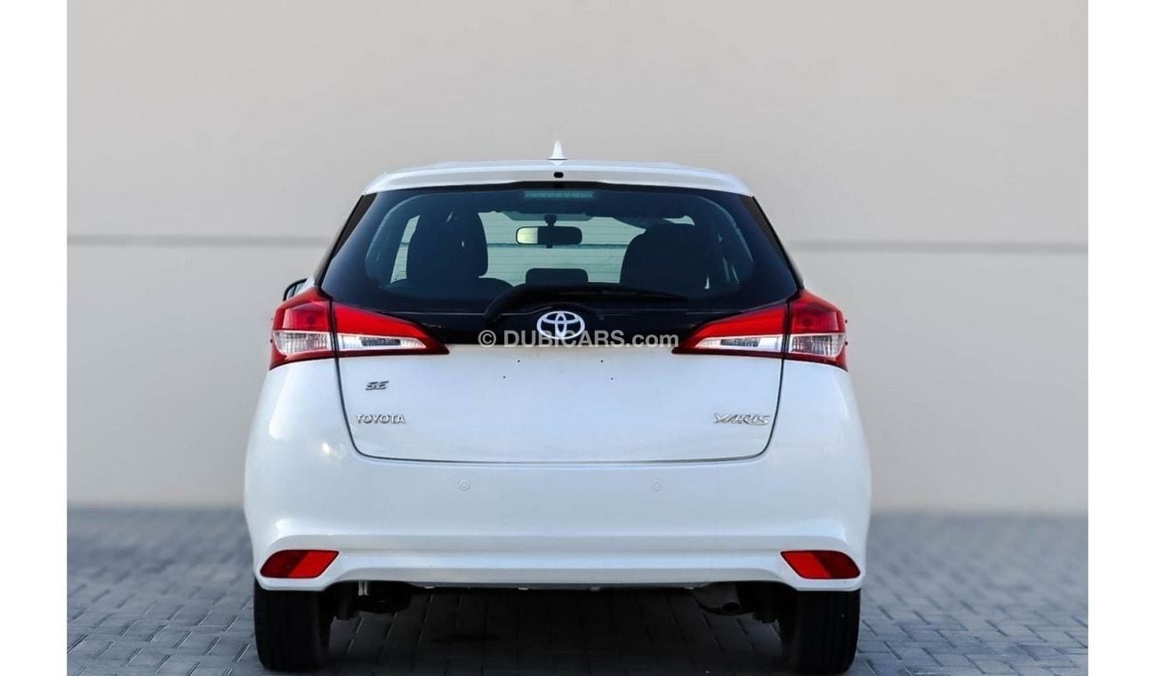 Toyota Yaris SE 1.3L (98 HP) hatchback Toyota Yaris 2019 GCC accident free in excellent condition 683 P.M