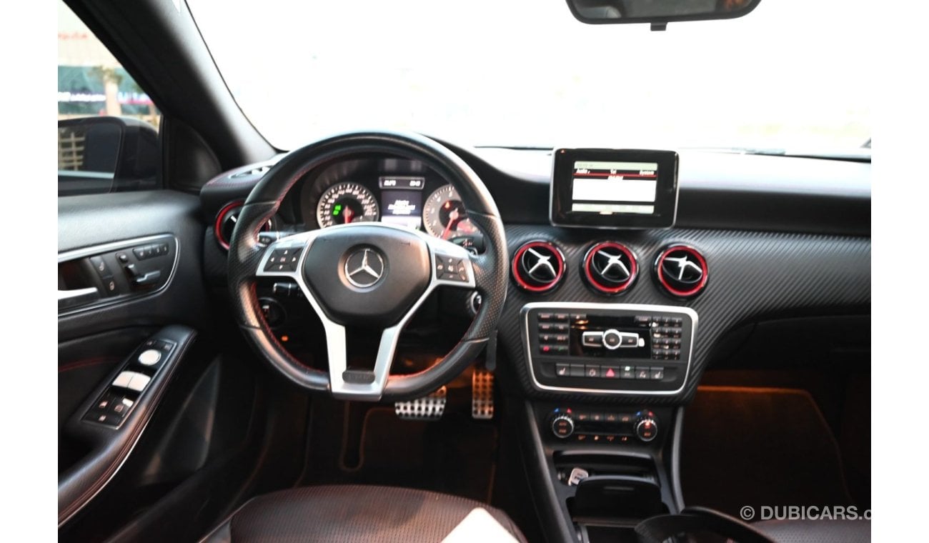 Mercedes-Benz A 250 0% DP -GCC SPECS - MERCEDESE A250 AMG KIT - 2.0 TURBO CHARGE I4 2014 - MINT CONDITION