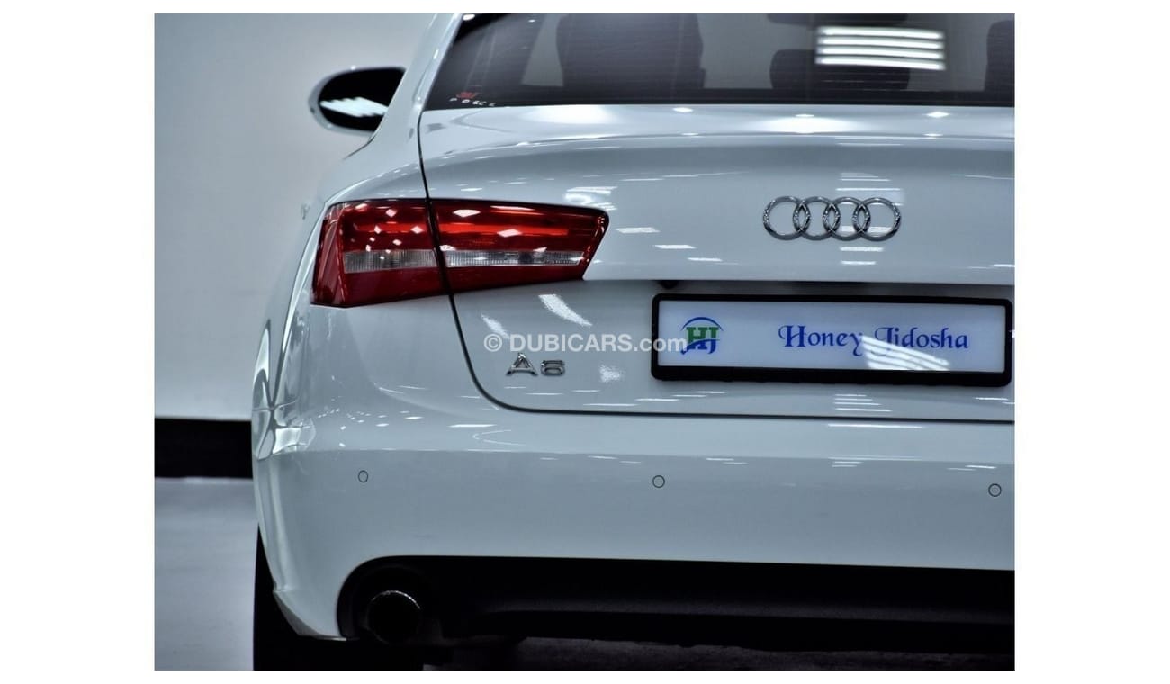 Audi A6 EXCELLENT DEAL for our Audi A6 35TFSi ( 2015 Model ) in White Color GCC Specs