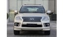 Lexus LX570 Platinum LEXUS LX-570 2014 GCC ORGINAL PAINT // ACCIDENT FREE // PERFECT CONDITION