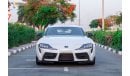 Toyota Supra Toyota Supra GR 2021 GCC Under Warranty