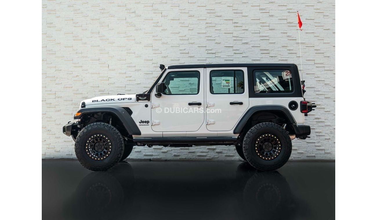 جيب رانجلر AED 3,617 PM • NEW WRANGLER • BLACK OPS - MOPAR MODIFICATION • 5 YEAR JEEP WARRANTY + SERVICE PLAN