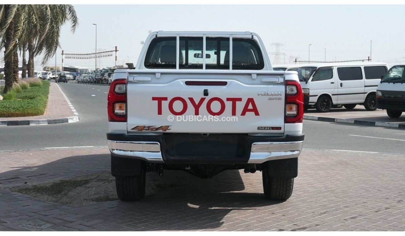 Toyota Hilux 2.4L,DIESEL,D/CAB,PUSH START BUTTON,FR+RR AUTO AC,LED,LIGHTS,ALLY WHEELS, MT,2023MY ( FOR EXPORT ONL