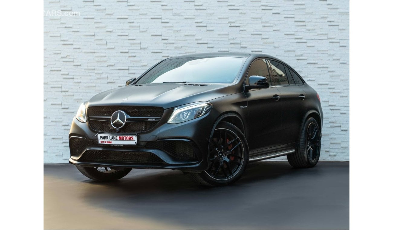 مرسيدس بنز GLE 63 AMG AED 3,460 PM • GLE 63S AMG COUPE • 5.5L BI-TURBO V8 – 585 HP • PRISTINE CONDITION