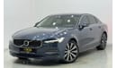 فولفو S90 B5 2.0T Powertrain 2023 Volvo S90 Momentum, Al Futtaim Agency Warranty + Service Package, Full Servi