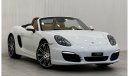 Porsche Boxster Std 2016 Porsche Boxster, Service History, Just Serviced, Low Kms, GCC Specs