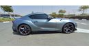 Toyota Supra SUPRA 2020l2 GR V6 3.0L TURBO GCC FREE SERVICE 72000 KM + WARRANTY 6 -09 -25 AL FUTTAIM, TOP OPTION