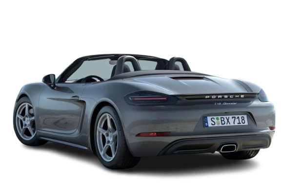 بورش 718 exterior - Convertible Rear Profile