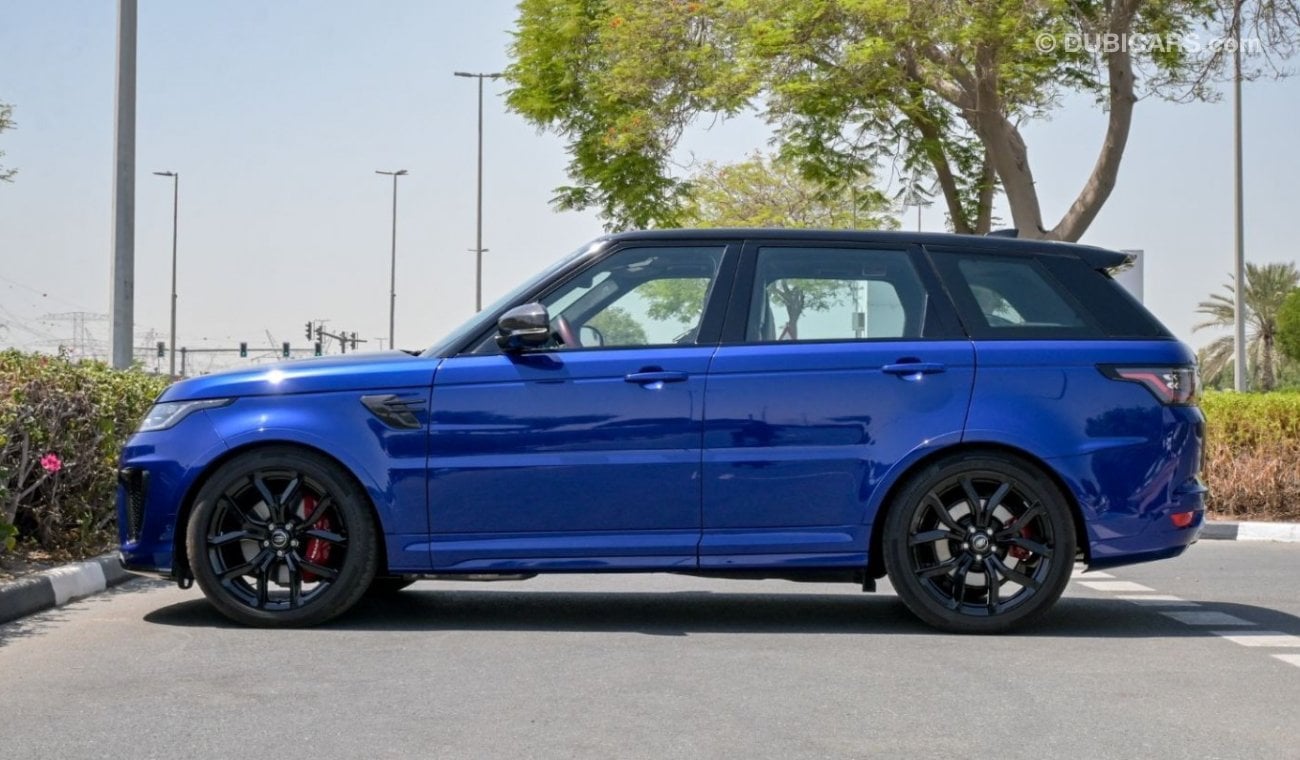 لاند روفر رانج روفر سبورت أس في آر Range Rover Sport SVR, Fully Carbon Interior  Exterior, Full Option Brand New | 2022