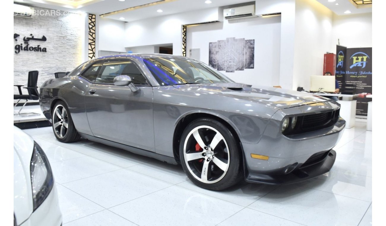 Dodge Challenger SRT8 EXCELLENT DEAL for our Dodge Challenger SRT 392HEMI ( 2012 Model ) in Grey Color GCC Specs