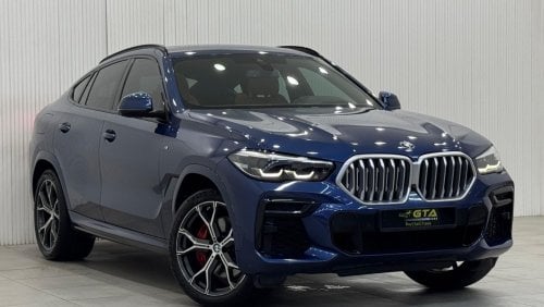 BMW X6 xDrive40i Luxury M Sport Package 3.0L 2022 BMW X6 xDrive40i MSport, 5 Years Agency Warranty + Servic