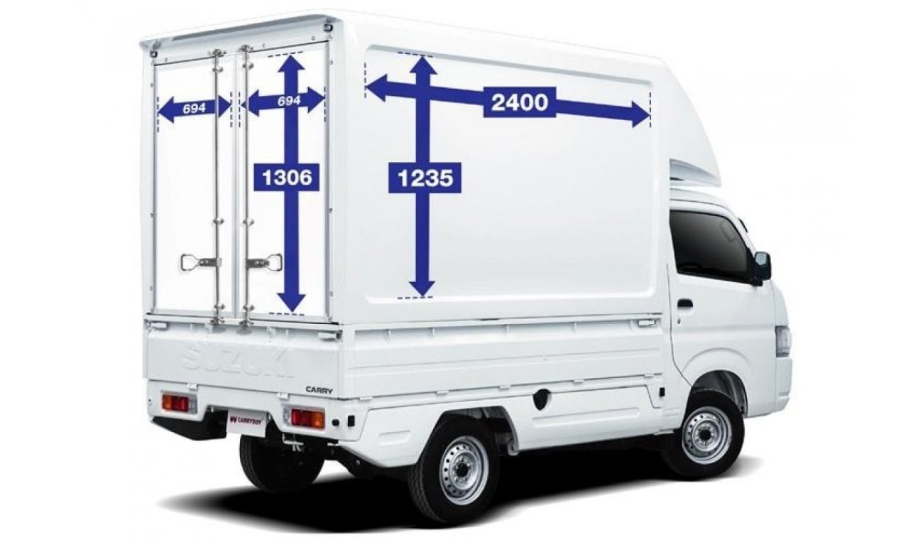 Suzuki Super Carry like this  shape we can doing all the kind of box