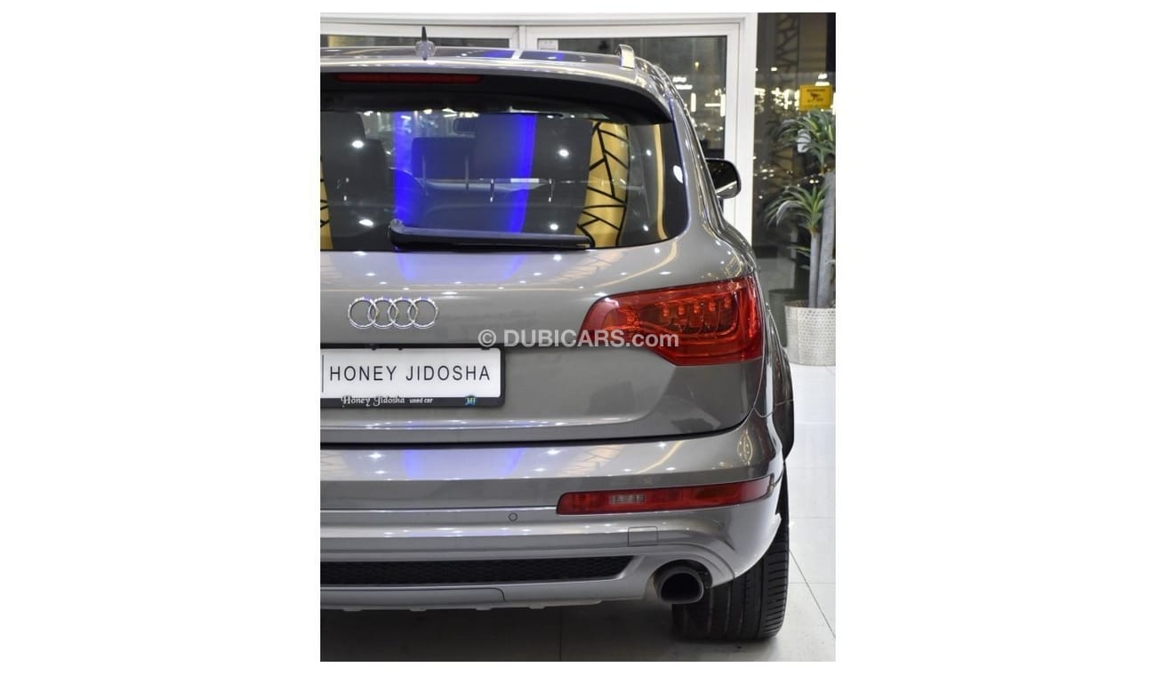 Audi Q7 EXCELLENT DEAL for our Audi Q7 SuperCharged ( 2014 Model ) in Grey Color GCC Specs