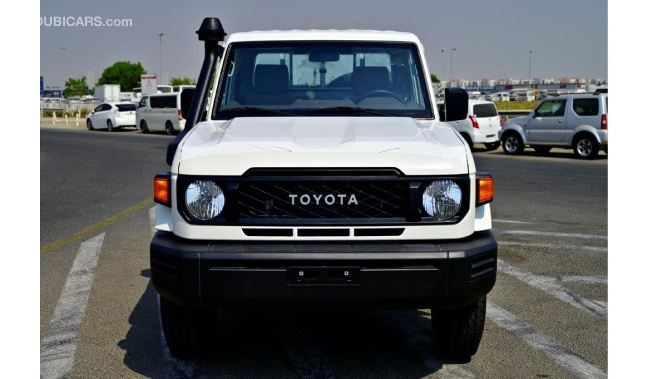 تويوتا لاند كروزر بيك آب 2024 TOYOTA LAND CRUISER 79 SINGLE CAB LX V8 4.5L DIESEL 4WD MANUAL TRANSMISSION