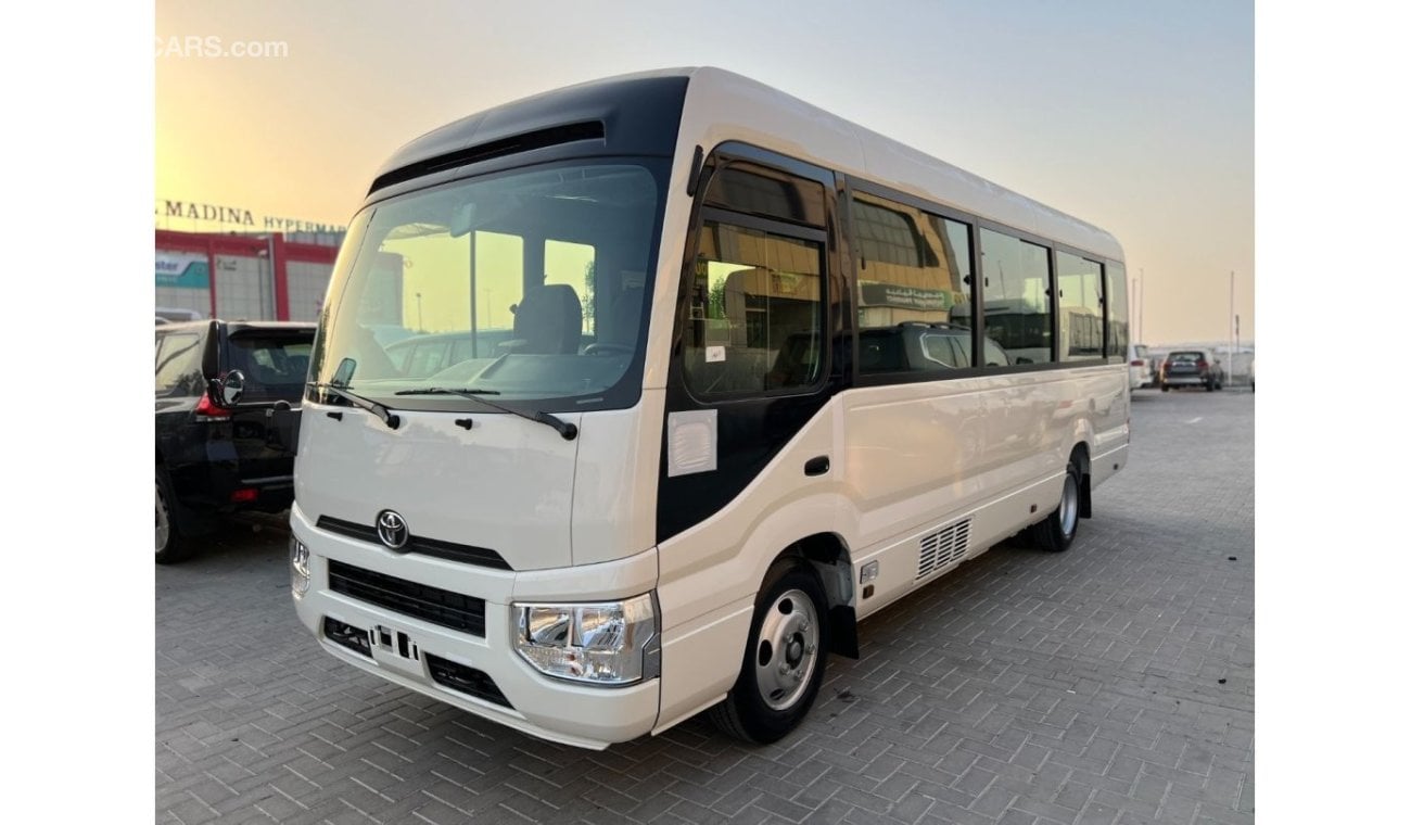 تويوتا كوستر 2024 Toyota Coaster 23-Seater 3-Point Seatbelts 4.2L 6-Cyl Diesel M/T RWD