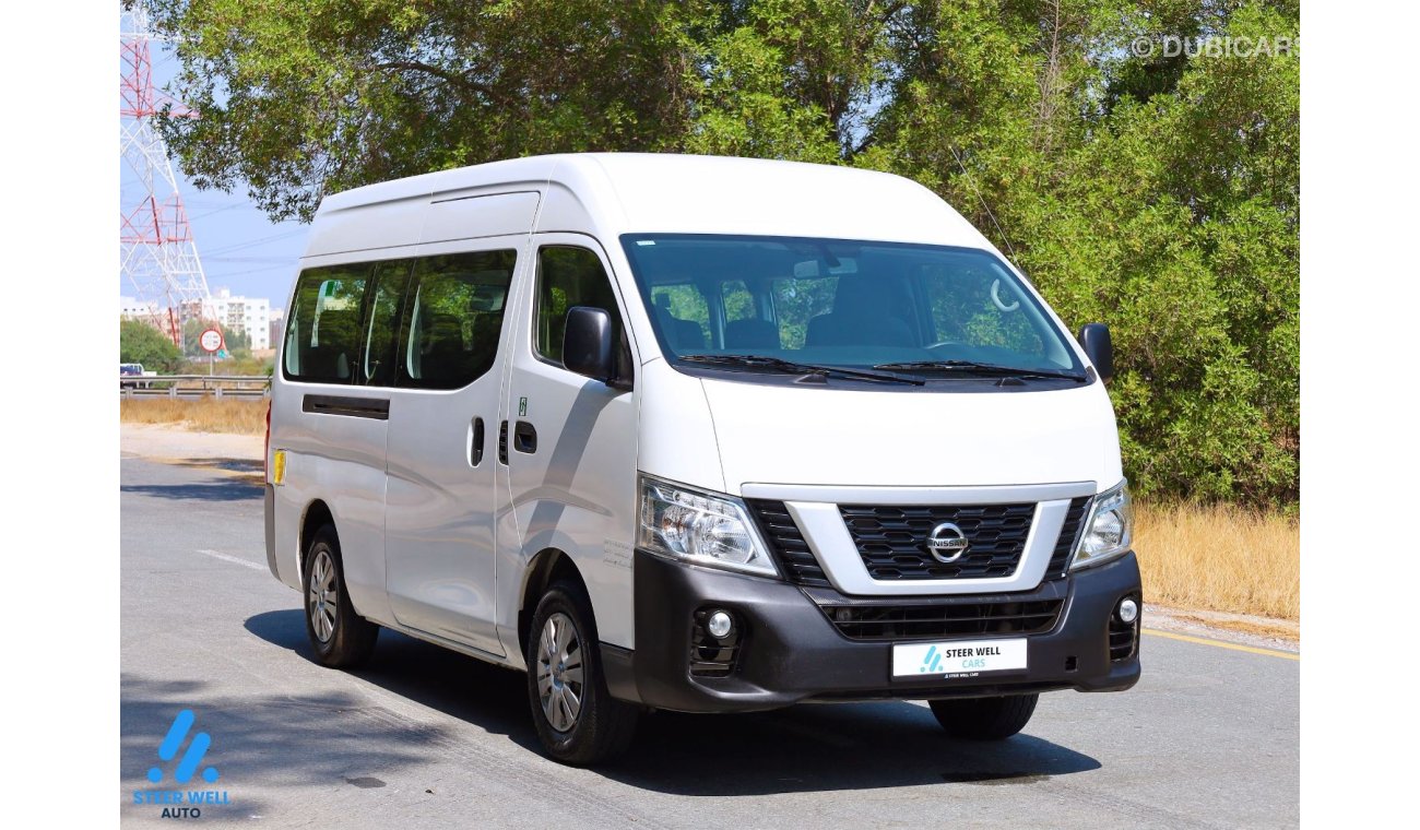 Nissan Urvan Std NV350 - 13 High Back Seats - Passenger Van - MT Petrol - GCC - Ready to Drive