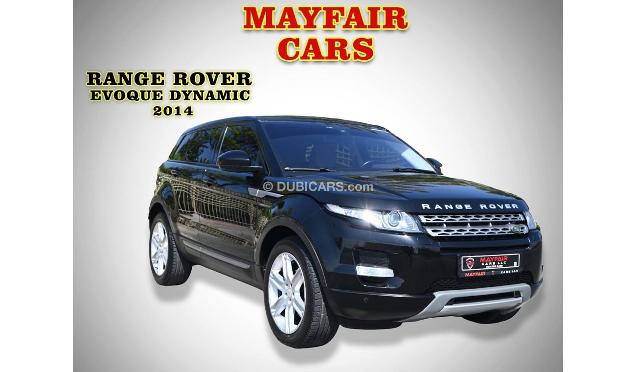 Land Rover Range Rover Evoque 0% DP  - AGENCY SERVICE - ORIGINAL PAINT - RANGE ROVER EVOQUE DYNAMIC 2.0TC V4 - GCC SP