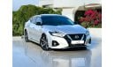 نيسان ماكسيما SV AED 1,280 PM | NISSAN MAXIMA | 3.5L V6 | 2019 | GCC | 0% DOWNPAYMENT