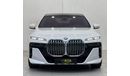 بي أم دبليو 740Li M-Sport 2023 BMW 740i M-Sport, June 2028 BMW Warranty + Service Pack, Fully Loaded, Very Low Kms, GC