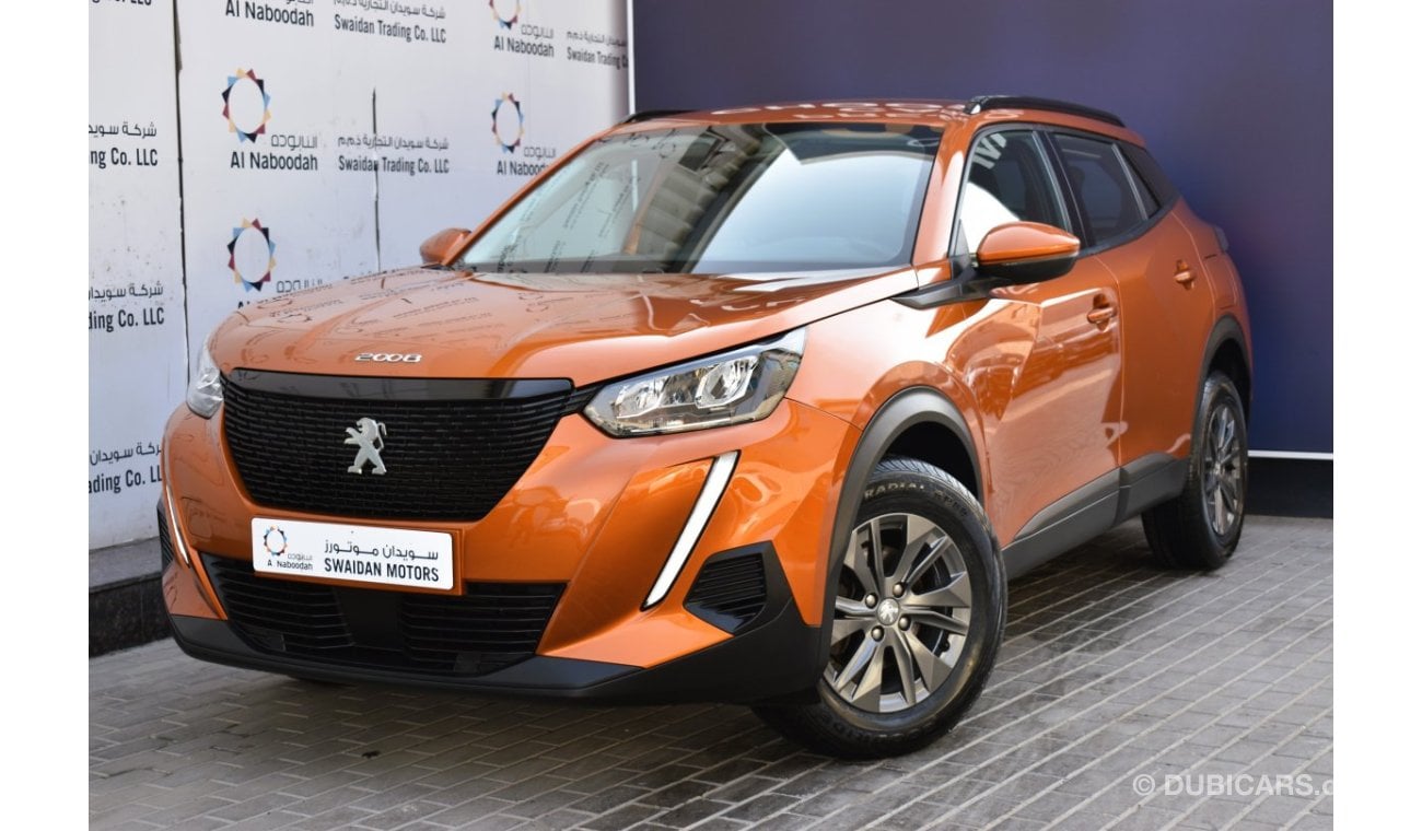 Peugeot 2008 AED 999 PM | ACTIVE 1.2L TC AT GCC MANUFACTURER WARRANTY 2028 OR 100K KM