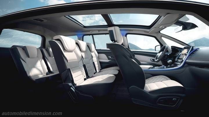 Renault Espace interior - Seats