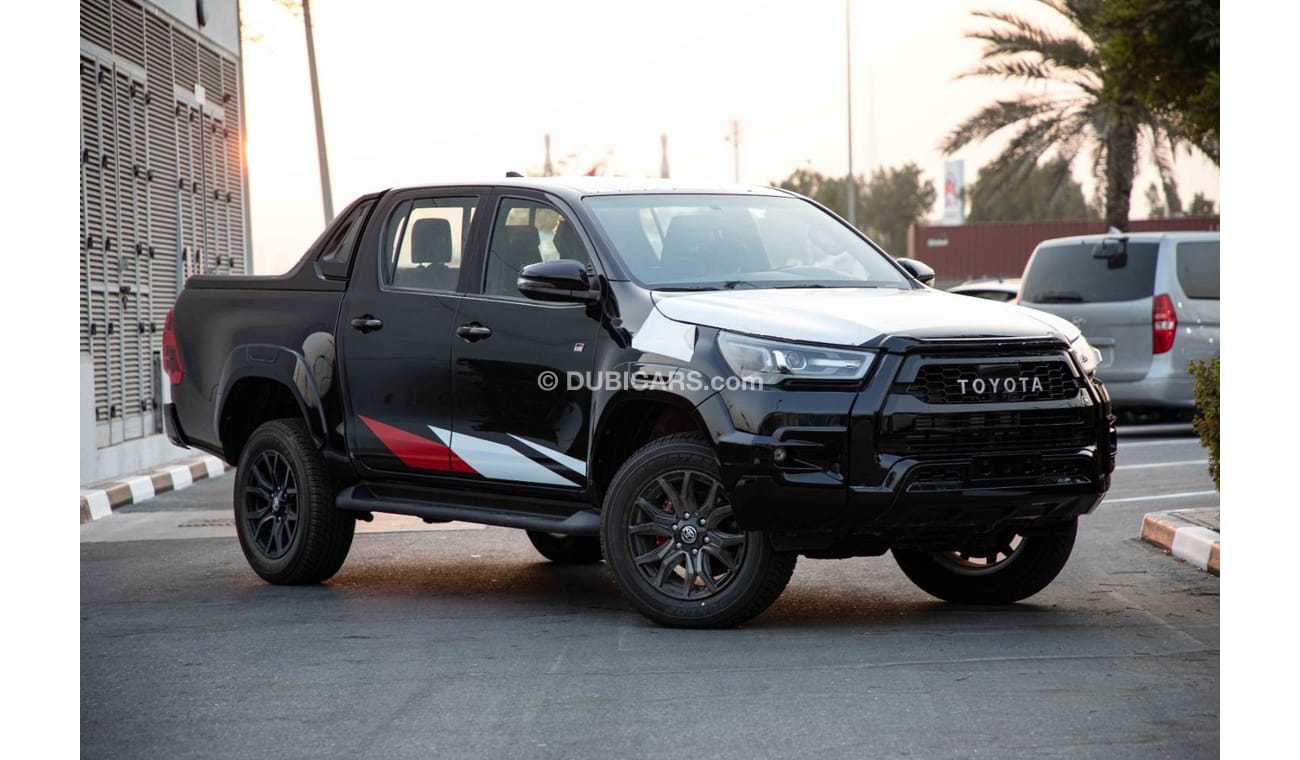 Toyota Hilux 2023 Toyota Hilux 4x4 DC 2.8 GR Sport Diesel Automatic - Black inside black