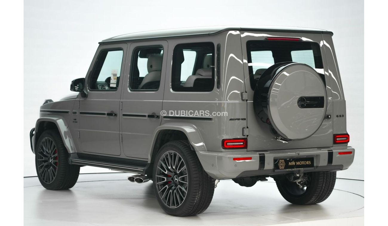 مرسيدس بنز G 63 AMG Mercedes-Benz G 63 | 2025 GCC 0km | 5 Years Agency Warranty | AMg Package | AMG Carbon-fibre