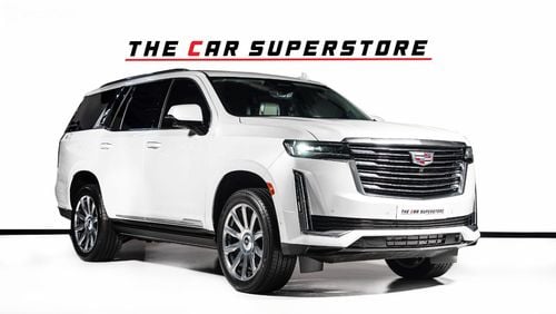 كاديلاك إسكالاد Sport Platinum 6.2L 4WD 2022-CADILLAC ESCALADE 600 SPORTS PLATINUM V8-GCC-SERVICE HISTORY-SERVICE AN