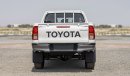 تويوتا هيلوكس (LHD) TOYOTA HILUX DC COMFORT PLUS 2.4D MT 4X4 MY2024 - WHITE