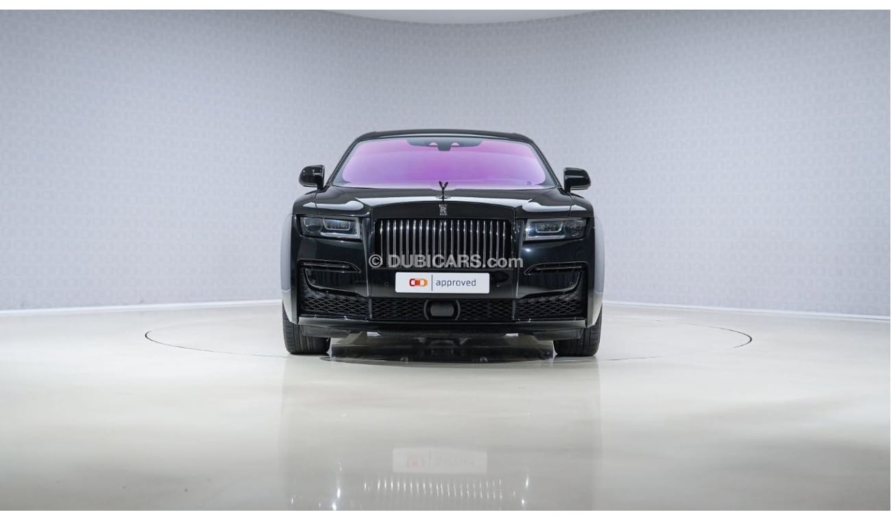 رولز رويس جوست V12 Black Badge - Warranty until Aug 2027 - Approved Prepared Vehicle