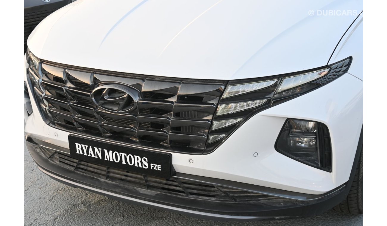 هيونداي توسون Hyundai Tucson 1.6L Turbo, Petrol, (Mid+ Option) Model 2022, Color White