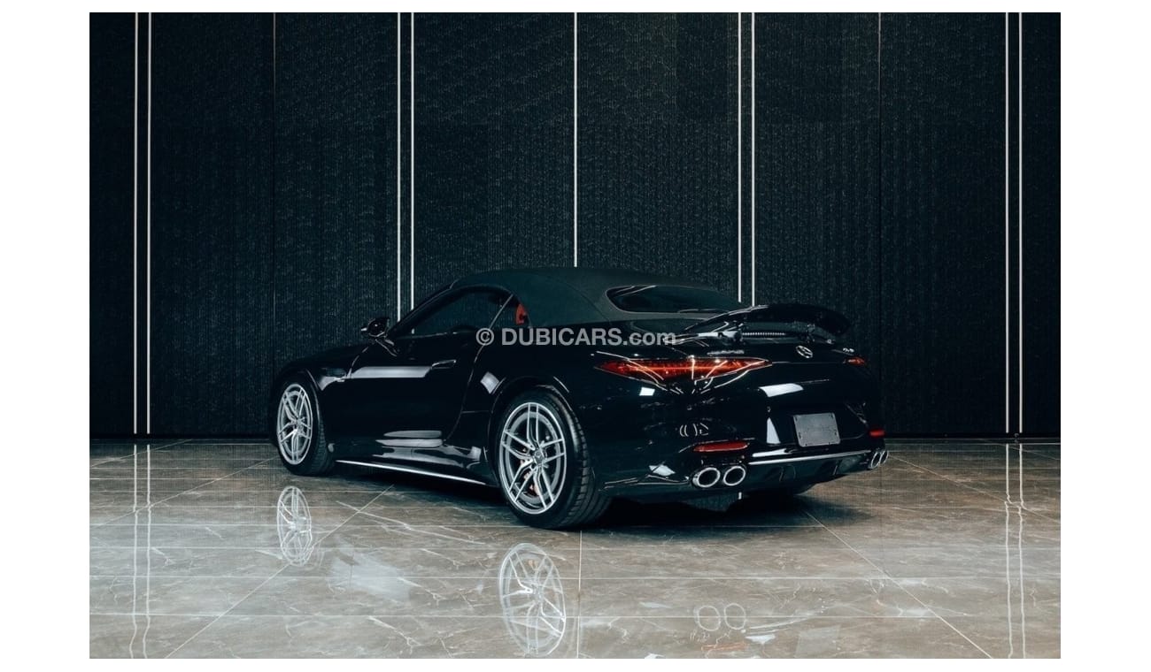 Mercedes-Benz SL 43 AMG in Obsidian Black Metallic color!