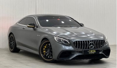 Mercedes-Benz S 63 AMG Coupe 2018 Mercedes S63 Coupe Yellow Night Edition, June 2025 Warranty, Full Agency Service History, GCC