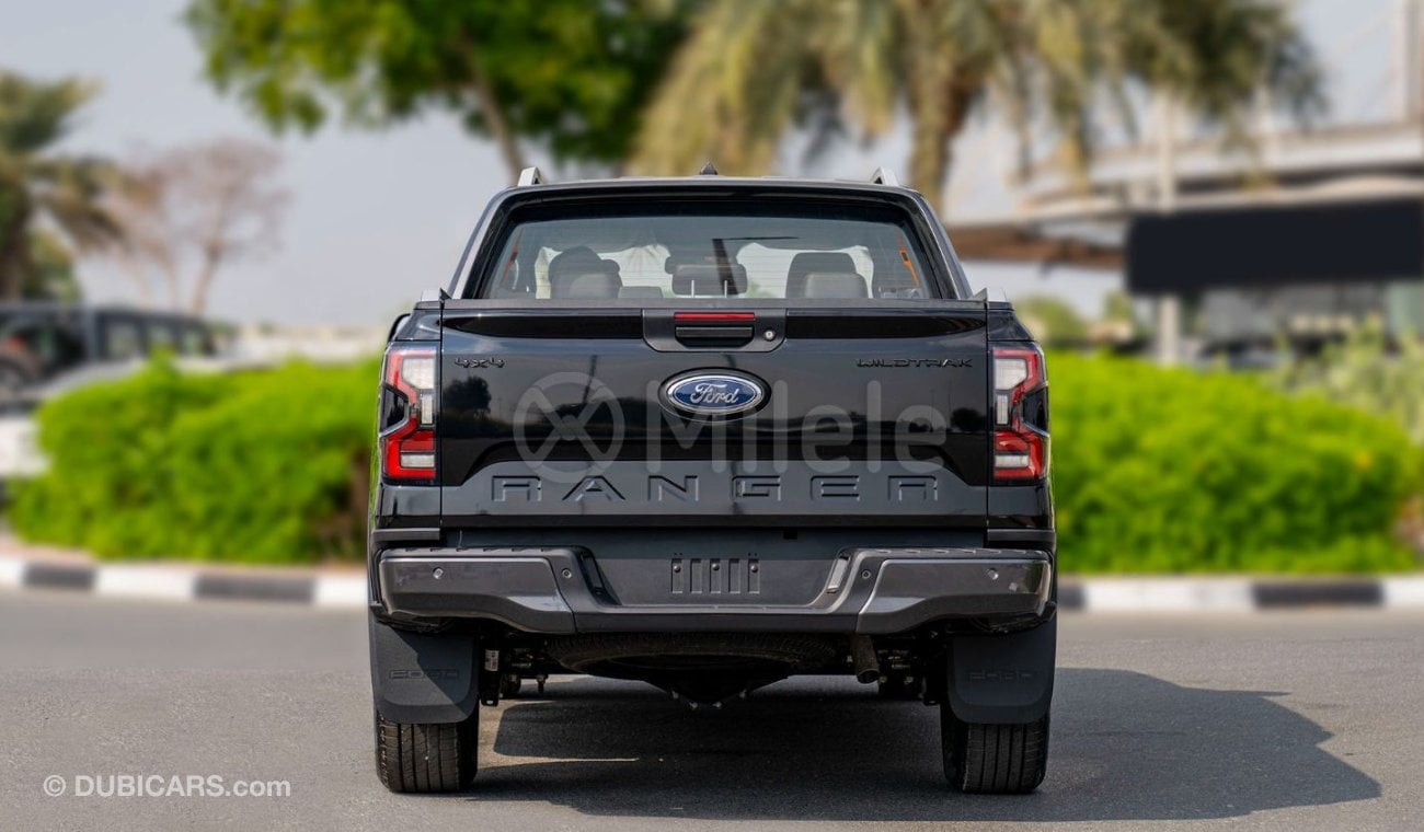 Ford Ranger DC WILDTRAK 2.0L DIESEL 4X4 - ABSOLUTE BLACK: WITH BI-TURBO ENGINE, 360 CAMERA