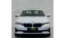 بي أم دبليو 520i Std 2.0L 2022 BMW 520i, Jan 2026 BMW Warranty + Service Pack, Low Kms, GCC