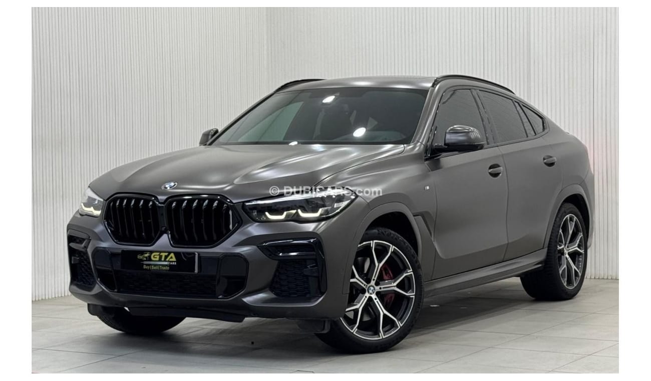 BMW X6 2022 BMW X6 xDrive40i MSport, Dec 2026 AGMC Warranty + Service Package, Full Service History, GCC