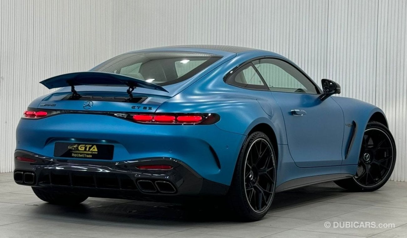 مرسيدس بنز AMG GT 2024 Mercedes-AMG GT63 Coupe, Brand New, Special AMG Hyper Blue Magno Color, 1 Year Warranty