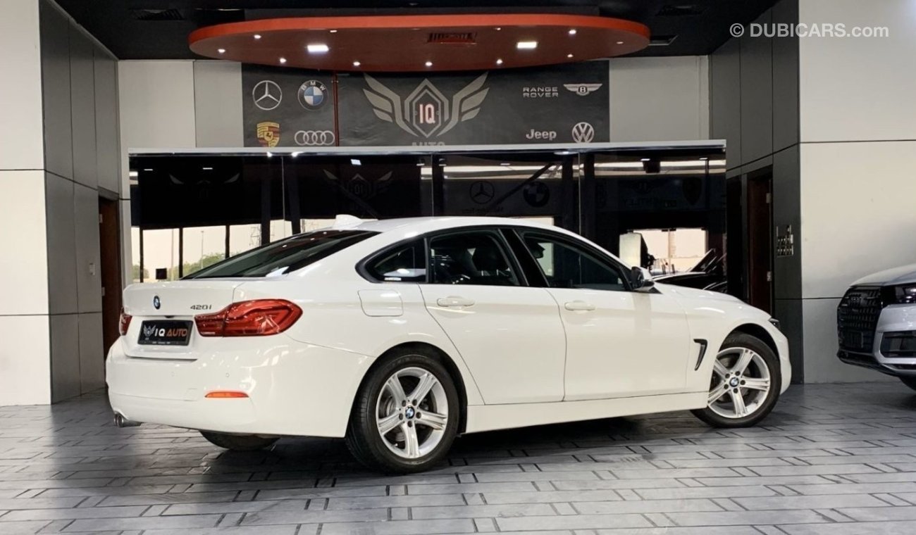 BMW 420i Sport Line AED 1,000/MONTHLY | 2019 BMW 4 SERIES 420I GRAN COUPE | Twin Turbo | GCC | UNDER WARRANTY