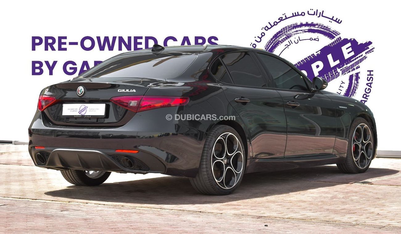 ألفا روميو جوليا فيلوتشي | 2022 | Warranty & Service | Service History | Low Mileage